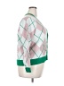 Torrid Argyle Green Cardigan Size 2X Plus (2) - photo 4