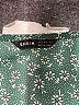 Shein 100% Polyester Teal Short Sleeve Blouse Size 4 - photo 7