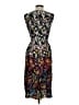 BCBGMAXAZRIA 100% Silk Graphic Silver Cocktail Dress Size 2 - photo 2