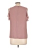JACK Pink Short Sleeve Top Size L - photo 2