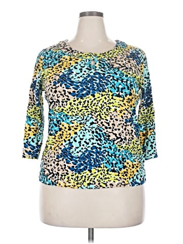 Rafaella 3/4 Sleeve Top (view 1)