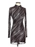 Motel 100% Polyester Graphic Gray Cocktail Dress Size S - photo 1