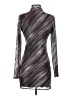 Motel 100% Polyester Graphic Gray Cocktail Dress Size S - photo 2