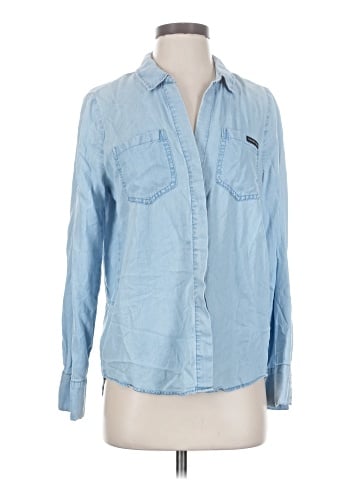 CALVIN KLEIN JEANS Long Sleeve Button-Down Shirt (view 1)