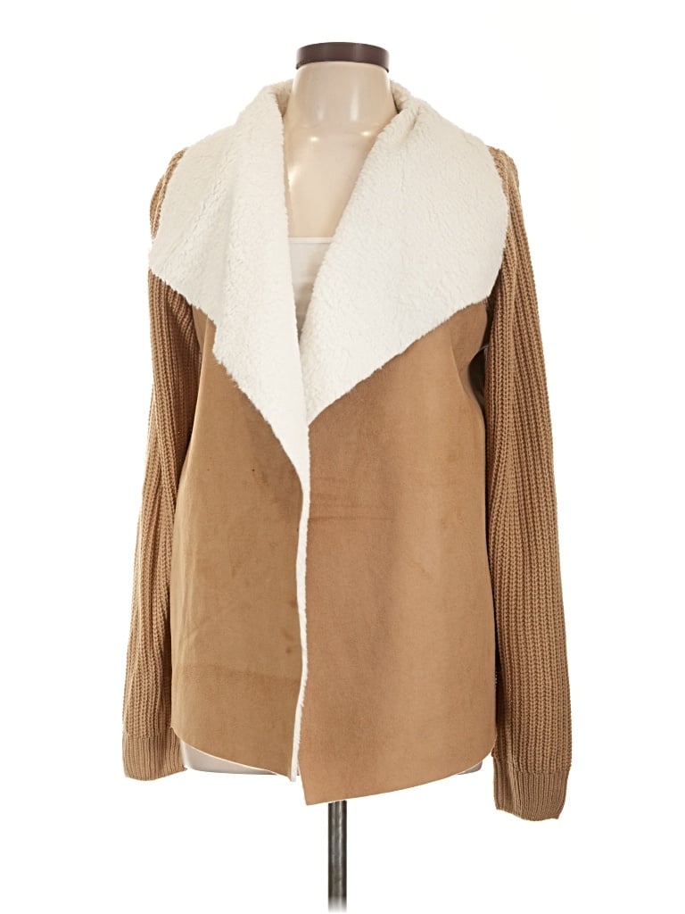 Assorted Brands Cardigan Sweater In Brown