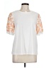 CeCe White Short Sleeve Top Size L - photo 1
