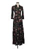 Zara Floral Black Casual Dress Size XS - photo 1
