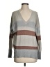 Ann Taylor LOFT Stripes Gray Pullover Sweater Size XS - photo 1