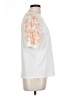 CeCe White Short Sleeve Top Size L - photo 4