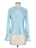 Whistles Blue Long Sleeve Blouse Size 2 - photo 1