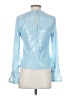 Whistles Blue Long Sleeve Blouse Size 2 - photo 2