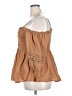 Torrid 100% Cotton Brown 3/4 Sleeve Blouse Size 2X Plus (2) - photo 5
