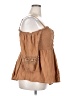 Torrid 100% Cotton Brown 3/4 Sleeve Blouse Size 2X Plus (2) - photo 4