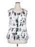 Coldwater Creek 100% Polyester Silver Tank Top Size 18 - photo 1