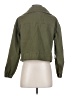 Forever 21 Solid Green Jacket Size S - photo 2