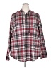 Unbranded Plaid Red Poncho Size 2X - photo 1