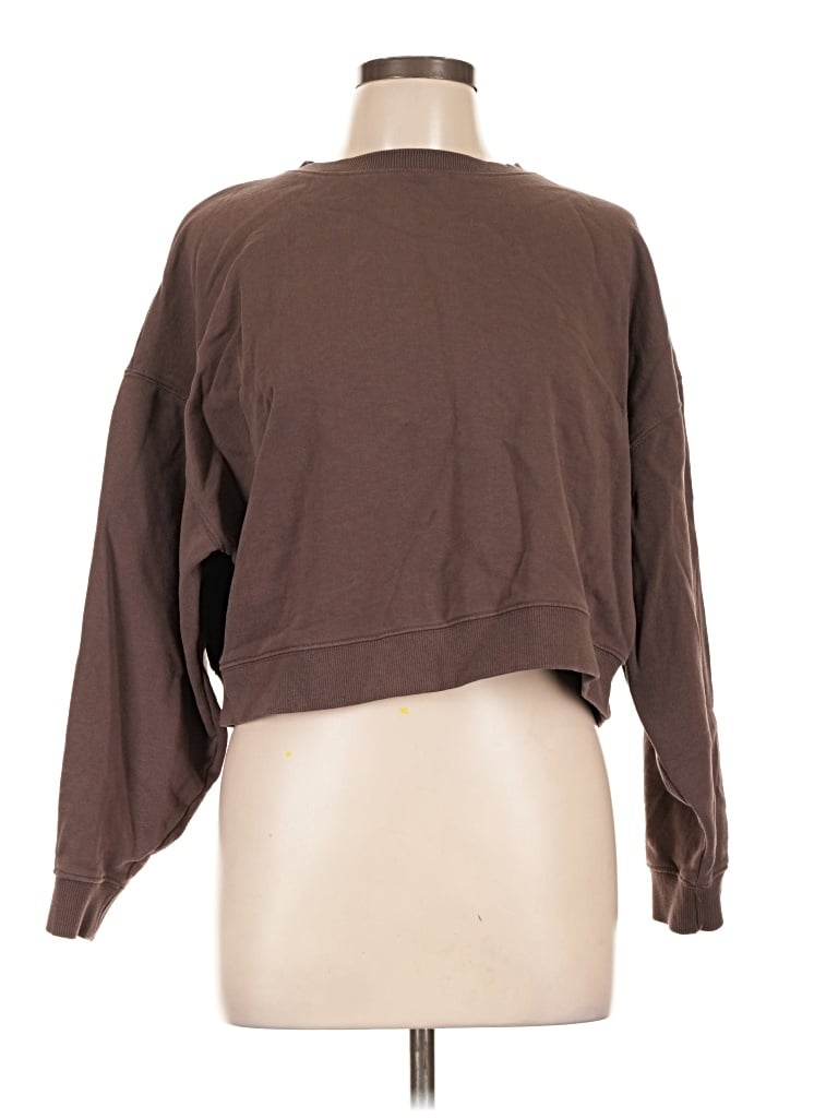 Pre-owned Assorted Brands Pullover Sweater In Brown