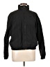 Reebok 100% Nylon Solid Black Track Jacket Size L - photo 1