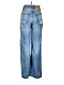 dalia Hearts Blue Jeans Size 25 waist - photo 2