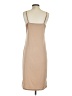 Unbranded 100% Polyester Solid Tan Casual Dress Size S (estimated) - photo 2
