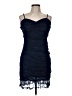 Lulus 100% Polyester Blue Cocktail Dress Size M - photo 1