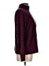 L.L.Bean 100% Cotton Stripes Burgundy Turtleneck Sweater Size L - photo 4