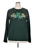 Unbranded Checkered-gingham Green Pullover Sweater Size XXL - photo 1