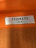 Storets 100% Polyester Orange Ivory Long Sleeve Blouse Size S - photo 7
