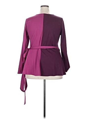 ELOQUII Long Sleeve Blouse (view 2)