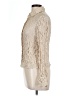 Basix II Ivory Long Sleeve Blouse Size 10 - photo 5