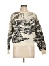 Cider Print Ivory White Pullover Sweater Size L - photo 1