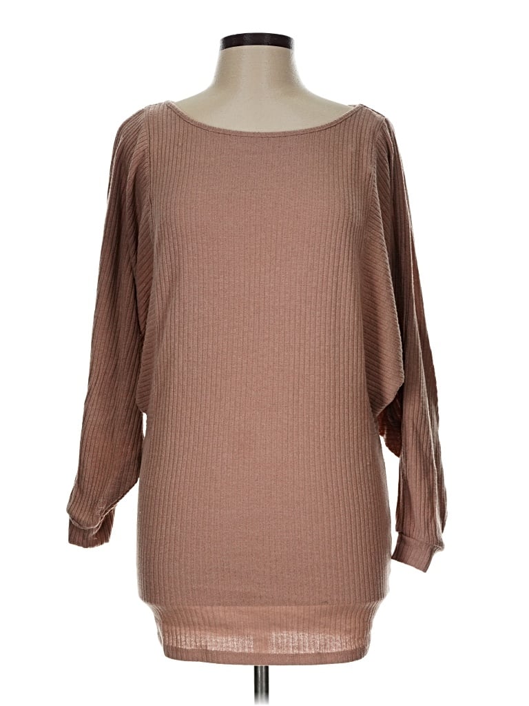 Pre-owned Hyfve Pullover Sweater In Brown