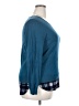 Croft & Barrow Plaid Teal Pullover Sweater Size XL - photo 4