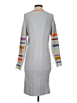astor stud stretch knit long-sleeve dress Neutral Knit Long Sleeve Maxi Dress