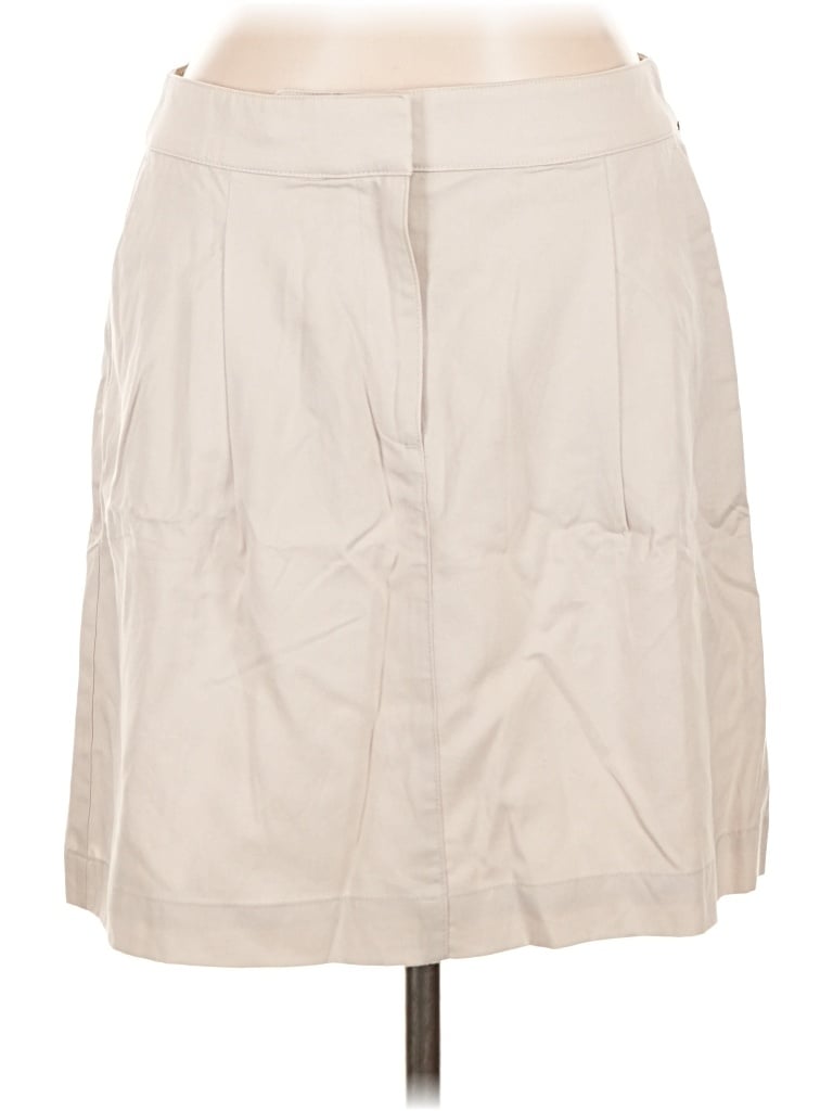 Pre-owned Loft Versa Formal Skirt In Ivory