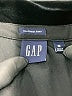 Gap 100% Polyester Solid Black Long Sleeve Blouse Size M - photo 7
