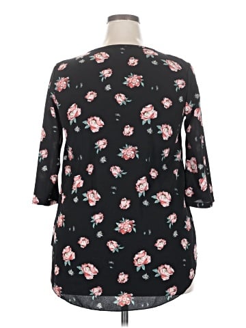 Acting Pro 3/4 Sleeve Blouse (view 2)