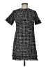 Assorted Brands 100% Polyester Tweed Black Casual Dress Size M (estimated) - photo 1
