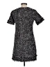 Assorted Brands 100% Polyester Tweed Black Casual Dress Size M (estimated) - photo 2