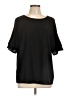Luvamia Black Short Sleeve Blouse Size L - photo 1