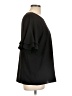 Luvamia Black Short Sleeve Blouse Size L - photo 4