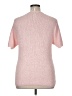Yarnworks 100% Polyester Pink Short Sleeve Top Size XL - photo 2