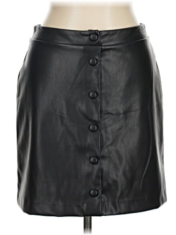 Ann Taylor LOFT Faux Leather Skirt (view 1)