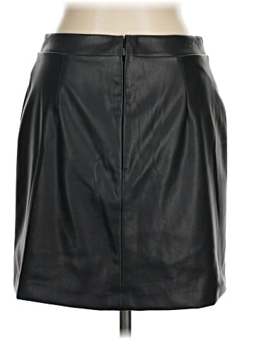 Ann Taylor LOFT Faux Leather Skirt (view 2)