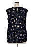 Juicy Couture 100% Polyester Blue Sleeveless Blouse Size XL - photo 2