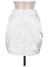 PrettyLittleThing Metallic White Formal Skirt Size 6 - photo 1