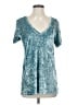 Pol 100% Polyester Teal Short Sleeve T-Shirt Size S - photo 1
