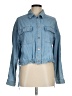 OAT 100% Cotton Blue Long Sleeve Button-Down Shirt Size M - photo 1