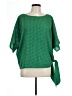 MICHAEL Michael Kors 100% Polyester Green 3/4 Sleeve Blouse Size L - photo 1