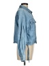 OAT 100% Cotton Blue Long Sleeve Button-Down Shirt Size M - photo 4